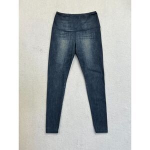 Womens Lole Jean Look Yoga Athletic Wicking‎ Pants Leggings Size Medium GUC
